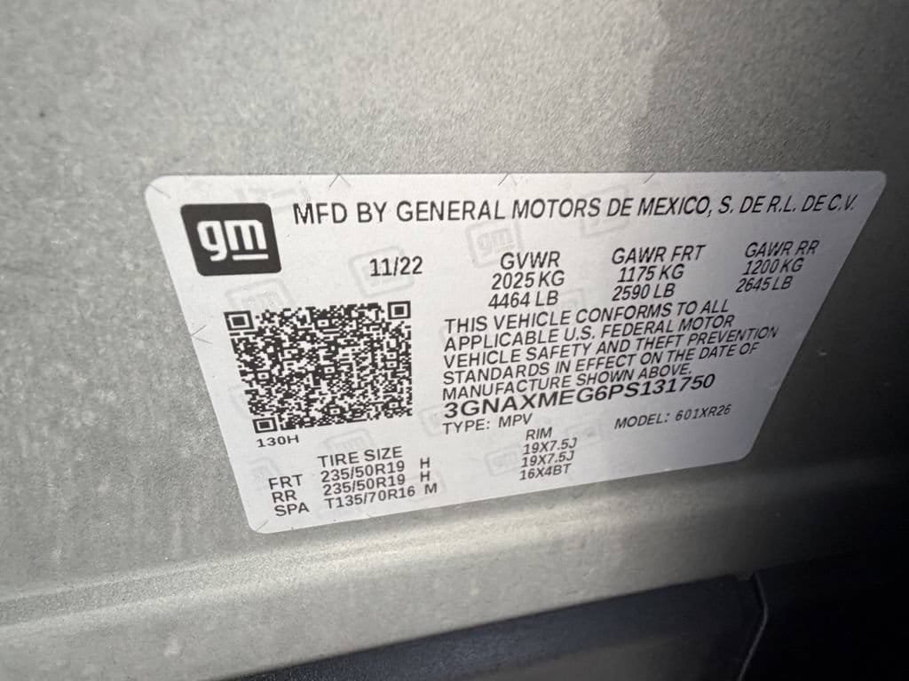 Used 2023 Chevrolet Equinox RS w/ RS Leather Package FWD image 32