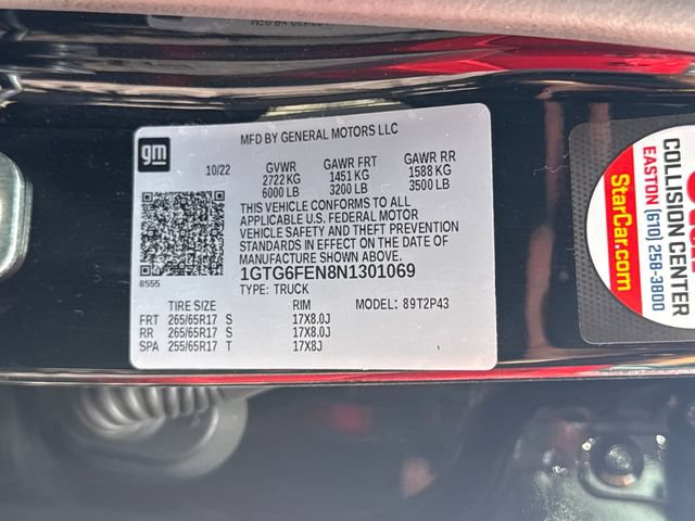 Used 2022 GMC Canyon AT4 AWD/4WD image 18