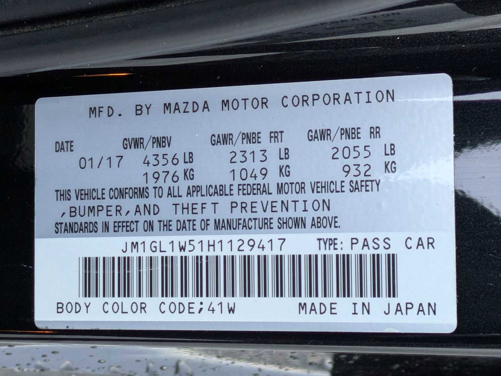 Used 2017 MAZDA MAZDA6 Grand Touring image 31