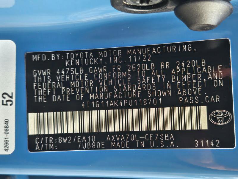Used 2023 Toyota Camry SE FWD image 33