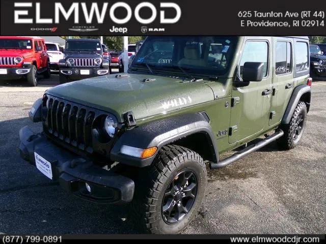Certified 2021 Jeep Wrangler Unlimited Sport image 1