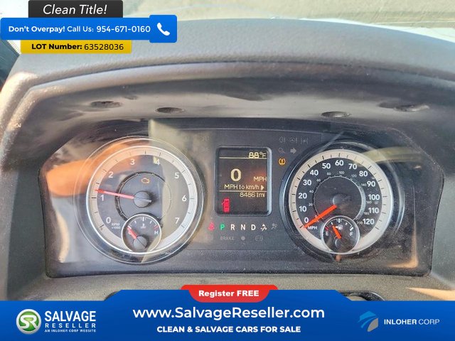 Used 2019 RAM 1500 Tradesman w/ Chrome Plus Package RWD image 12