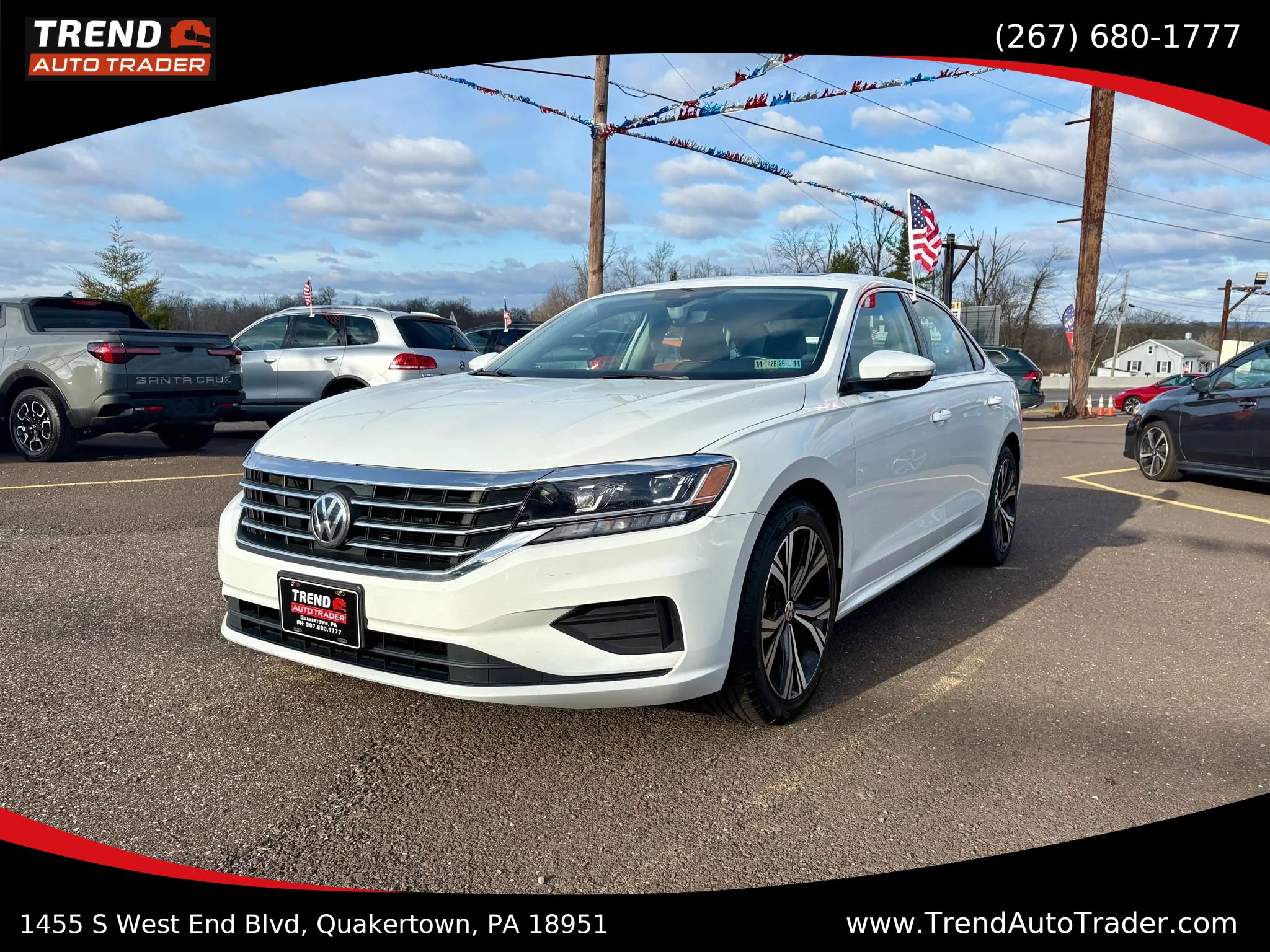 Used 2022 Volkswagen Passat 2.0T SE