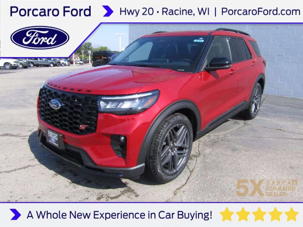 New 2025 Ford Explorer ST w/ Sun And Sound Package image 1