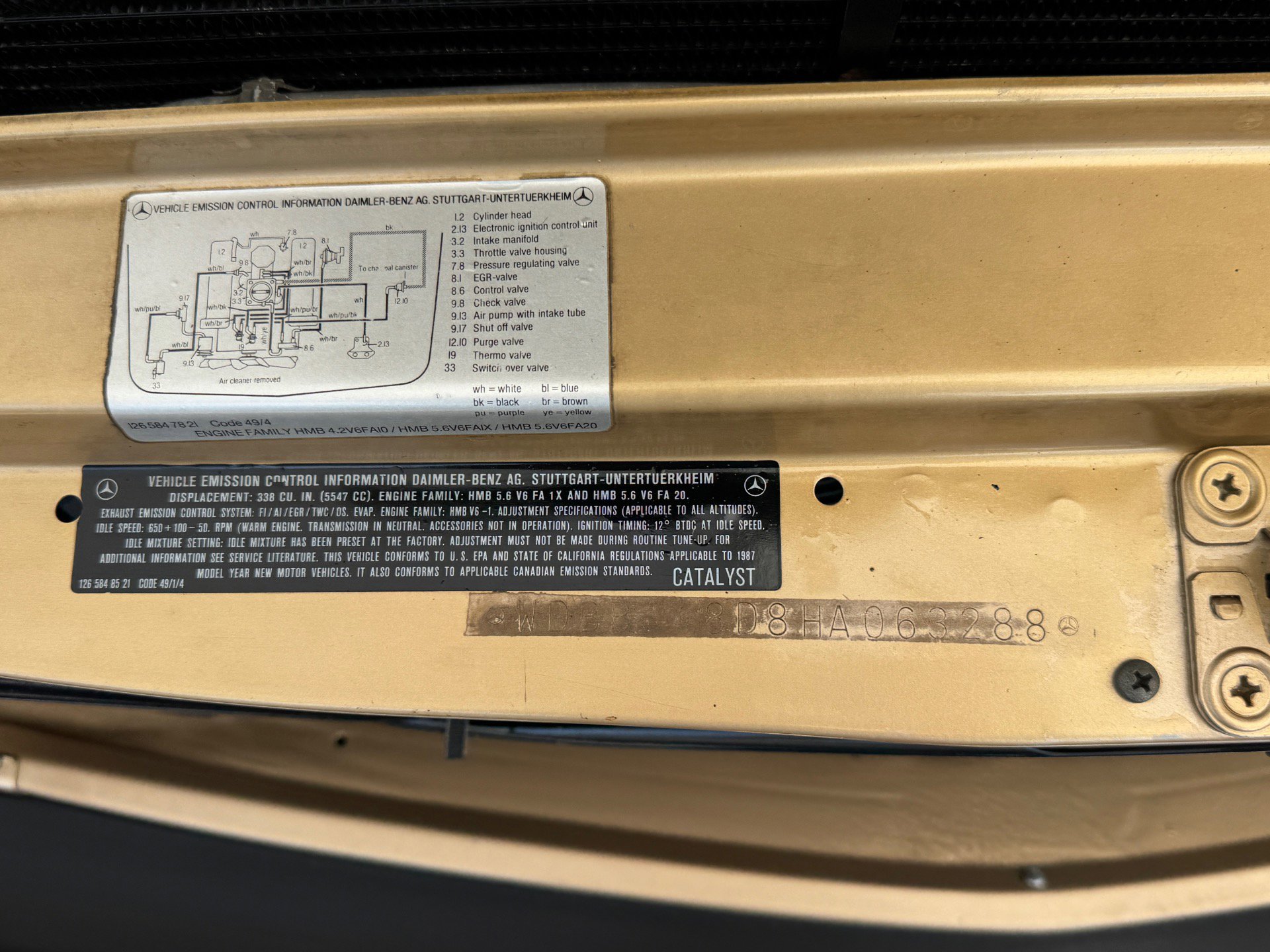 Used 1987 Mercedes-Benz 560 SL image 45