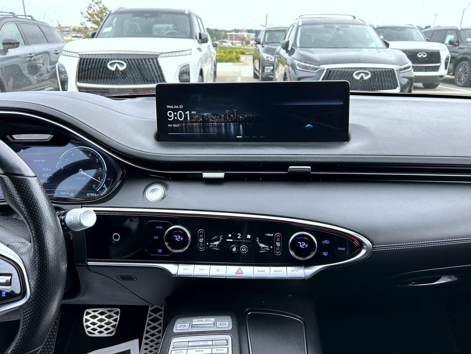 Used 2022 Genesis GV70 3.5T Sport w/ Sport Prestige Package AWD/4WD image 13