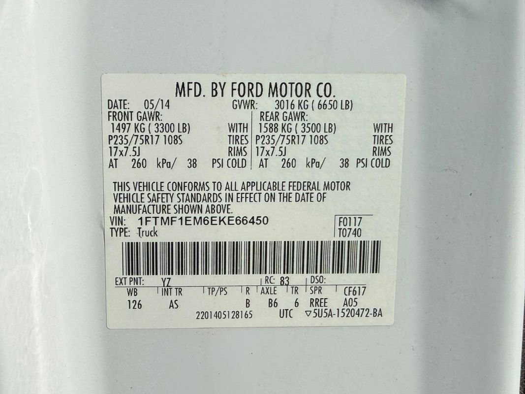 Used 2014 Ford F150 XL w/ Power Equipment Group image 19