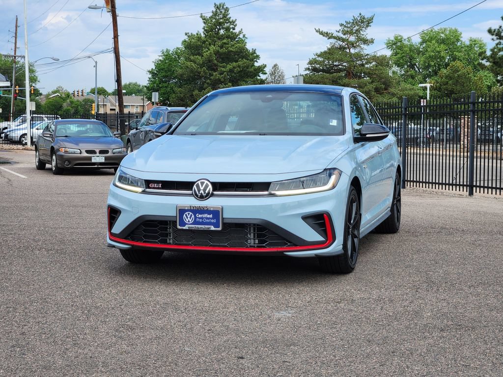 Certified 2025 Volkswagen Jetta GLI Autobahn w/ GLI Black Package FWD image 3