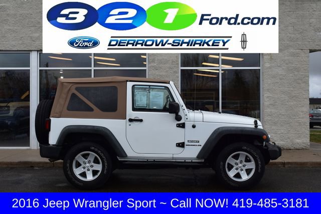 Used 2016 Jeep Wrangler Sport w/ Quick Order Package 24S image 3
