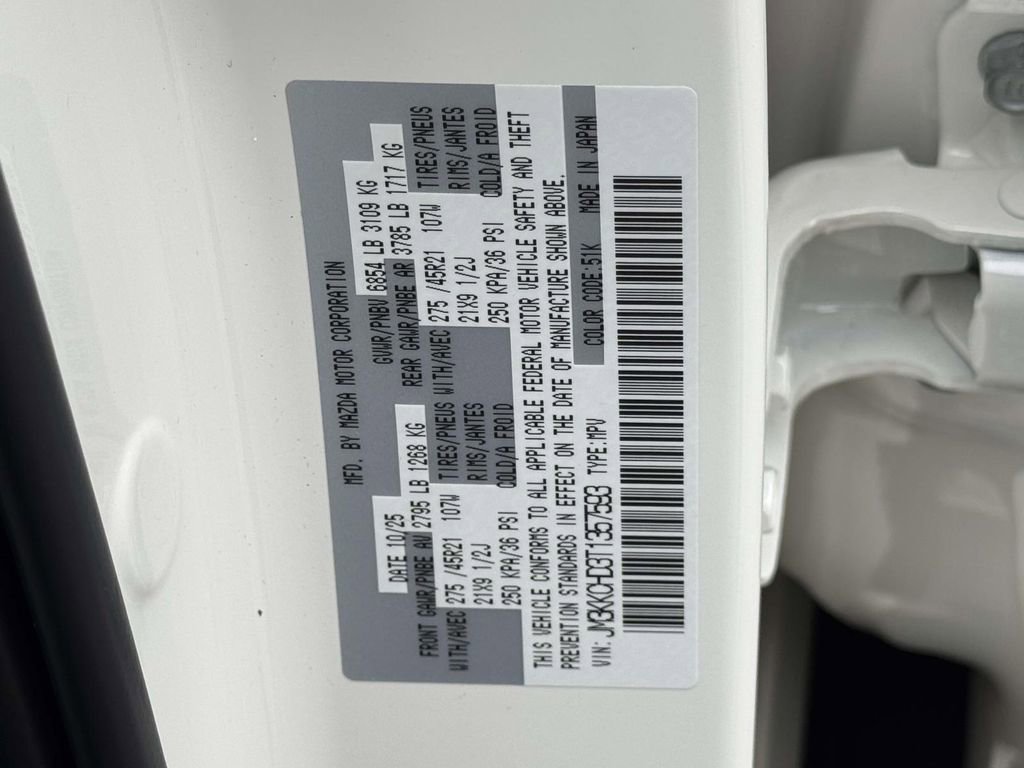 New 2026 MAZDA CX-90 3.3 Turbo w/ Premium Sport Pkg image 30