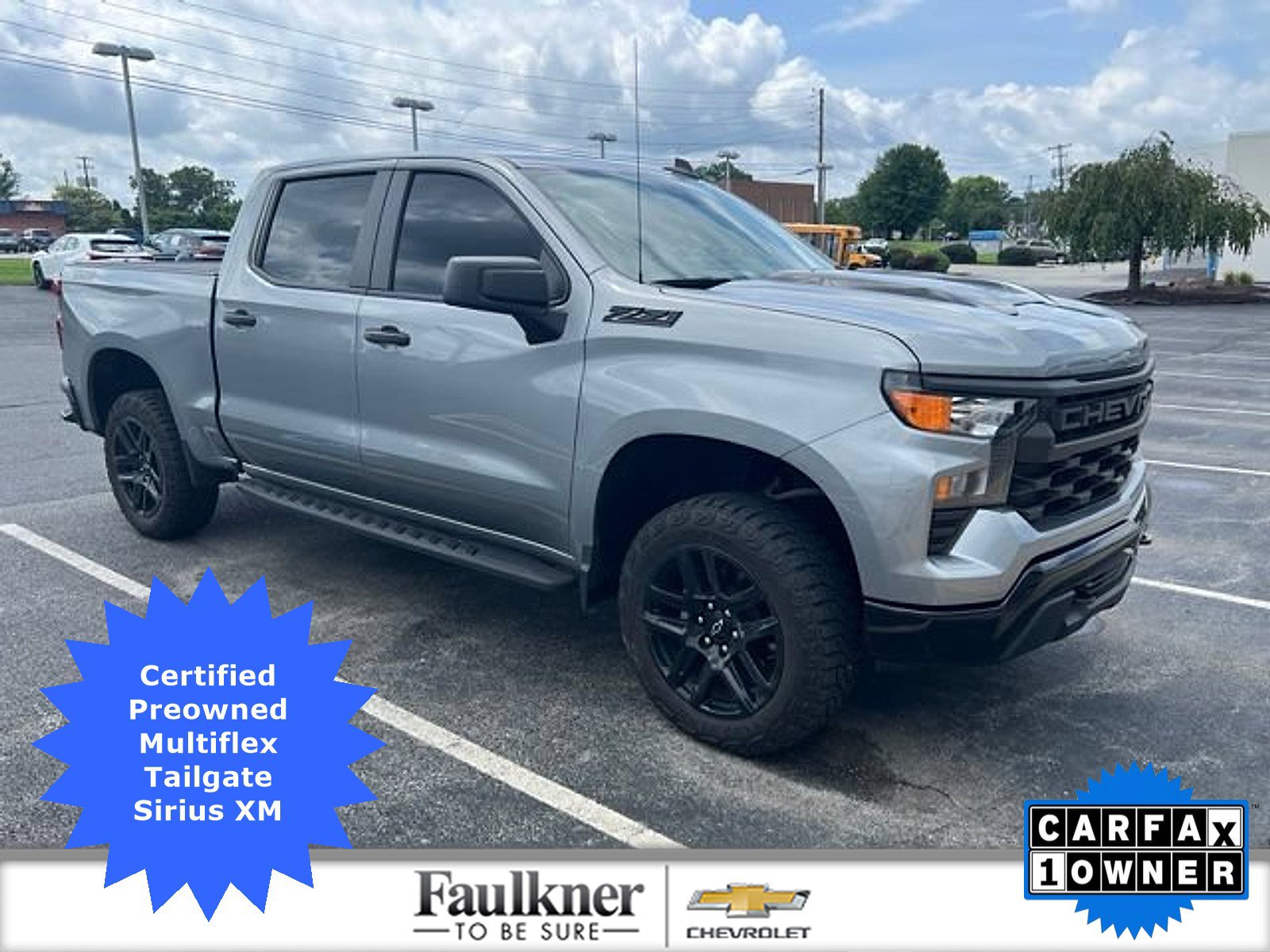 Certified 2024 Chevrolet Silverado 1500 Custom Trail Boss