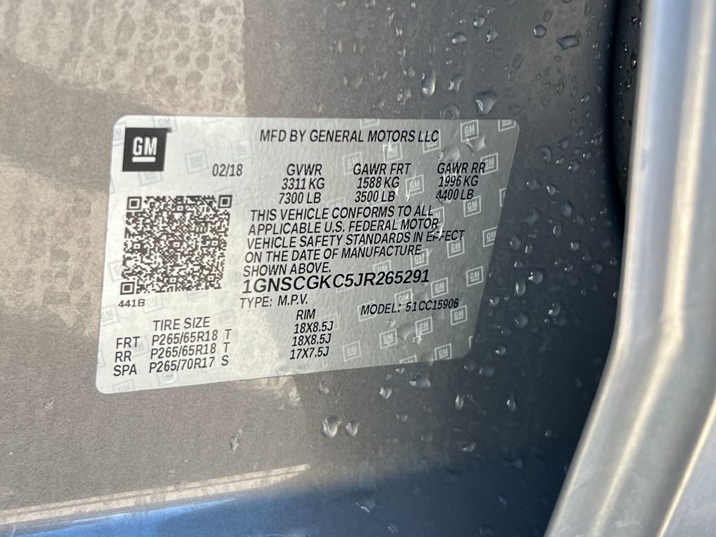 Used 2018 Chevrolet Suburban LS w/ Max Trailering Package image 31