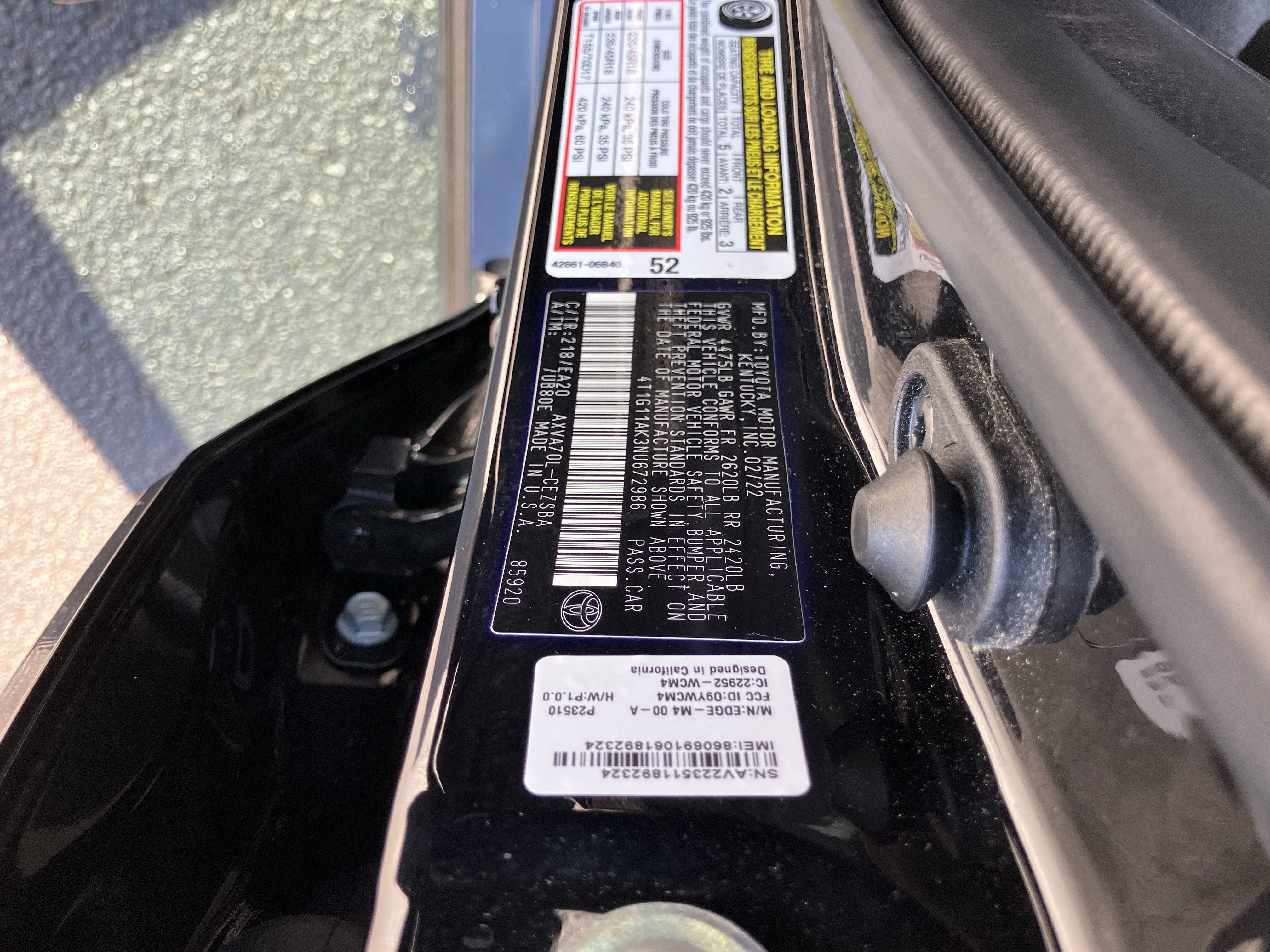 Used 2022 Toyota Camry SE FWD image 30