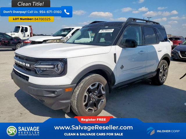 Used 2022 Ford Bronco Sport Outer Banks w/ Tech Package