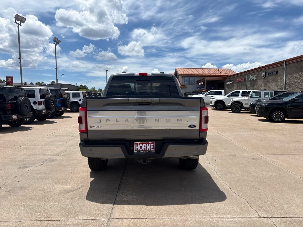 Used 2021 Ford F150 Platinum w/ Equipment Group 701A High AWD/4WD image 9