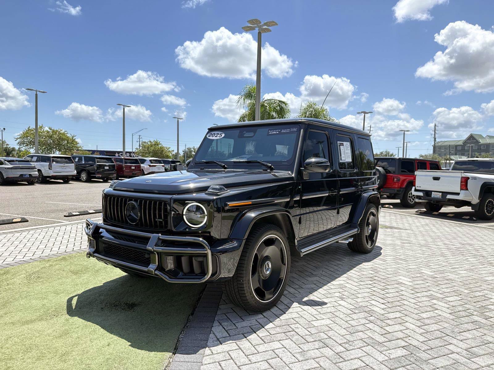 Certified 2025 Mercedes-Benz G 63 AMG 4MATIC w/ AMG Performance Package image 2