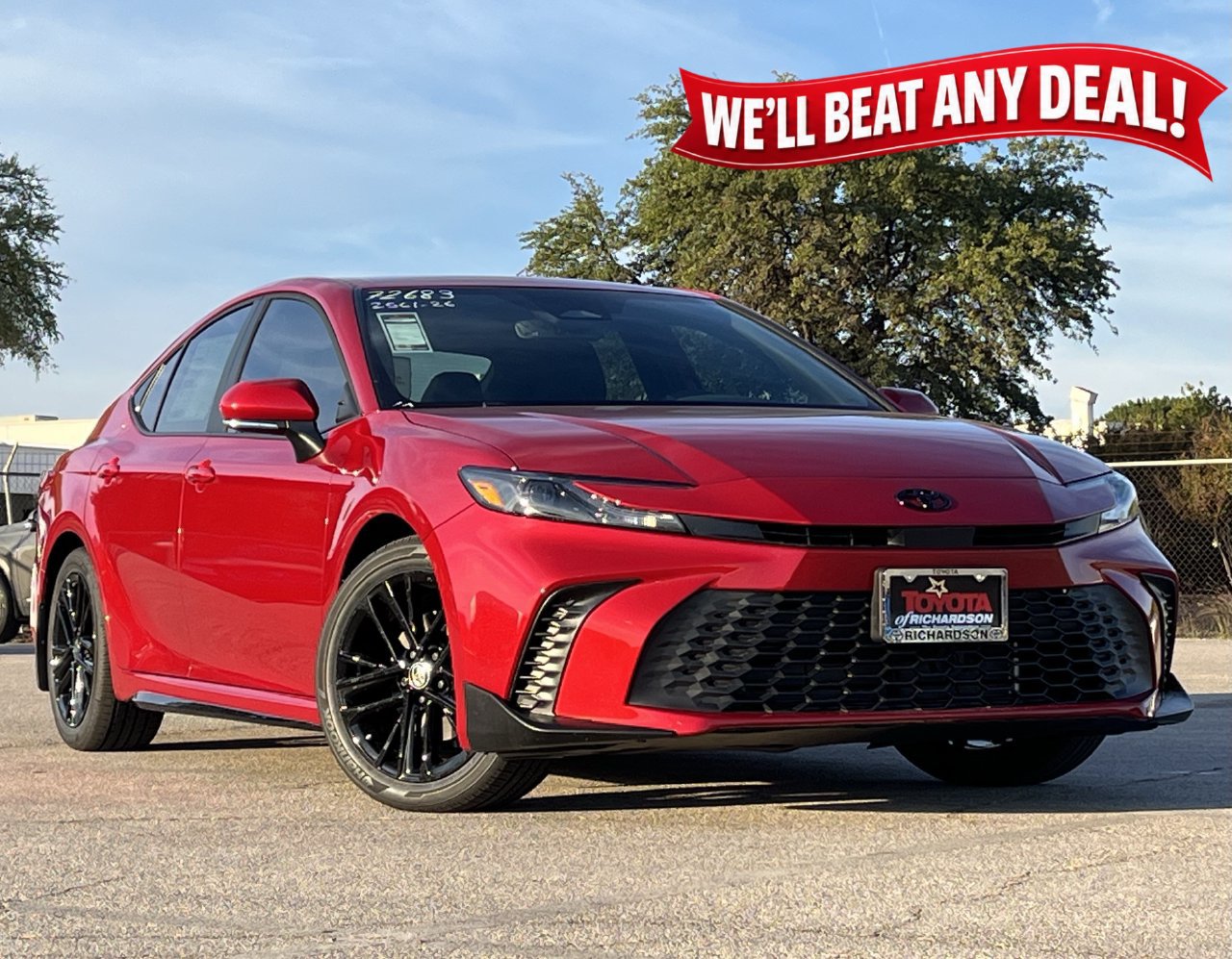 New 2026 Toyota Camry SE w/ Multimedia Upgrade Package FWD image 2