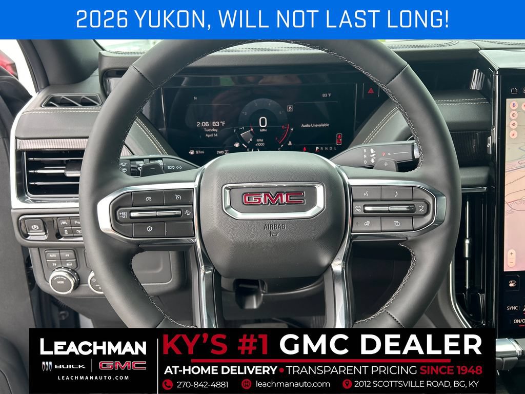 New 2026 GMC Yukon Elevation w/ LPO, Floor Liner Package AWD/4WD image 15