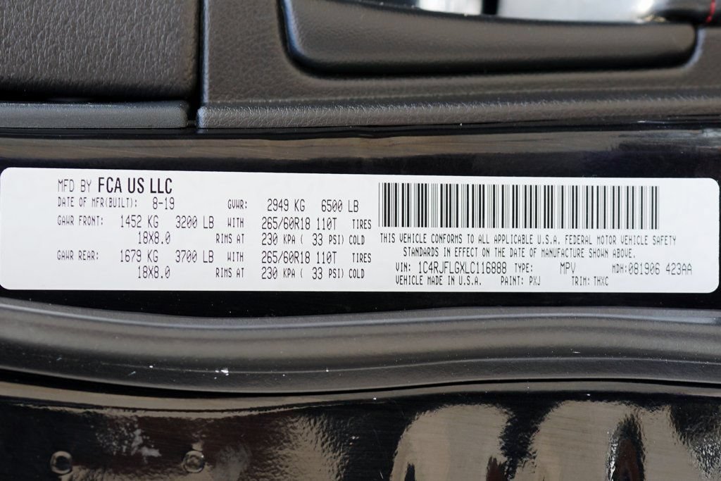 Used 2020 Jeep Grand Cherokee Trailhawk AWD/4WD image 50