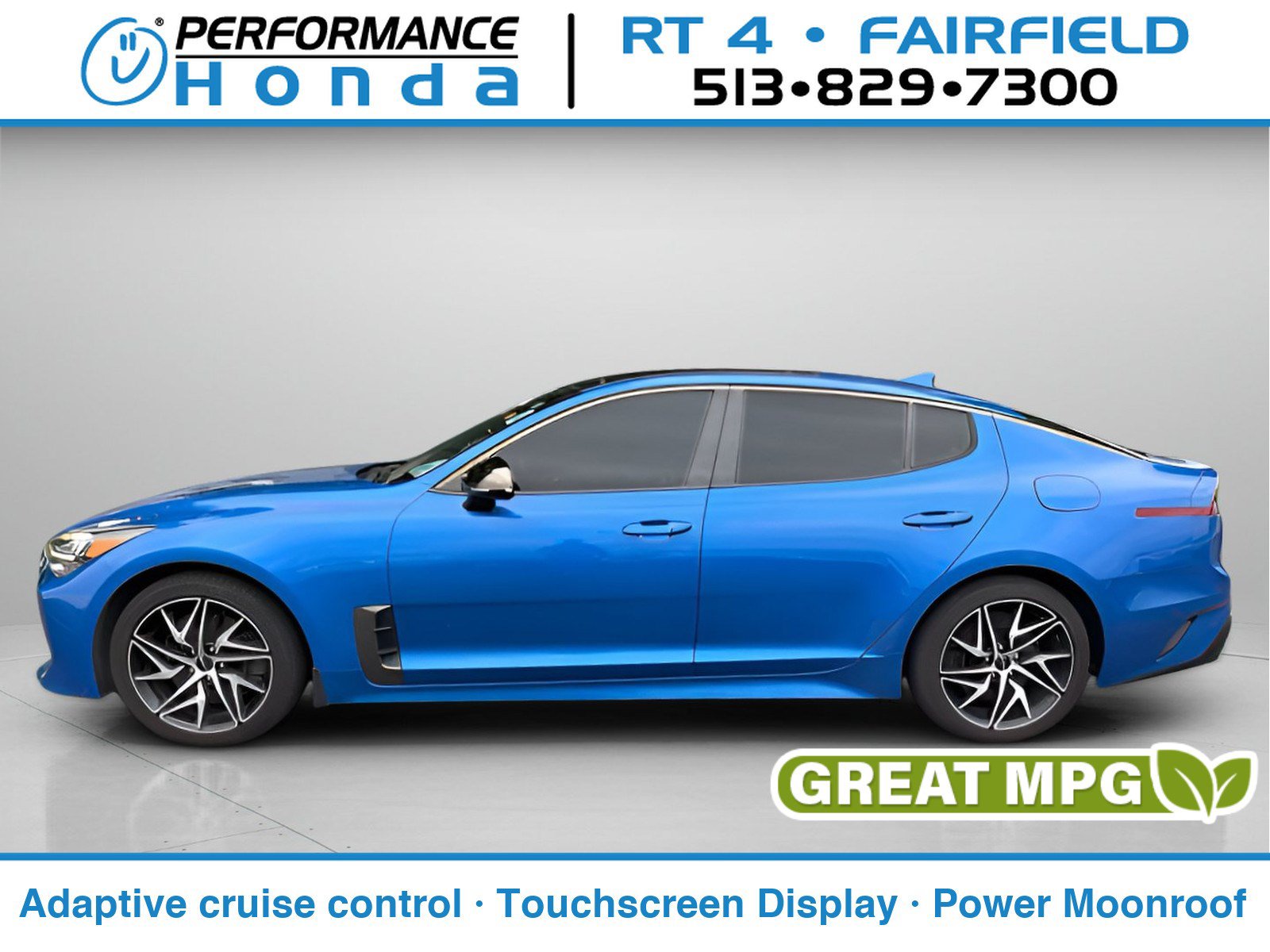 Used 2022 Kia Stinger GT-Line w/ Sun & Sound Package RWD image 1