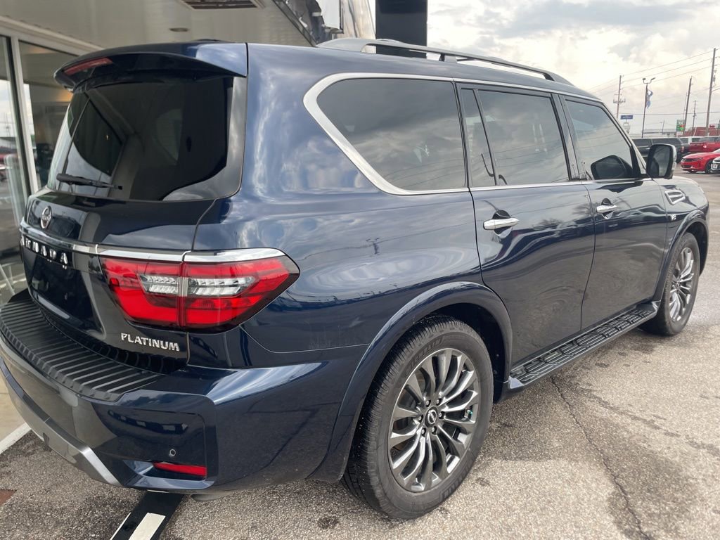 Used 2021 Nissan Armada Platinum w/ Captain's Chairs Package image 3