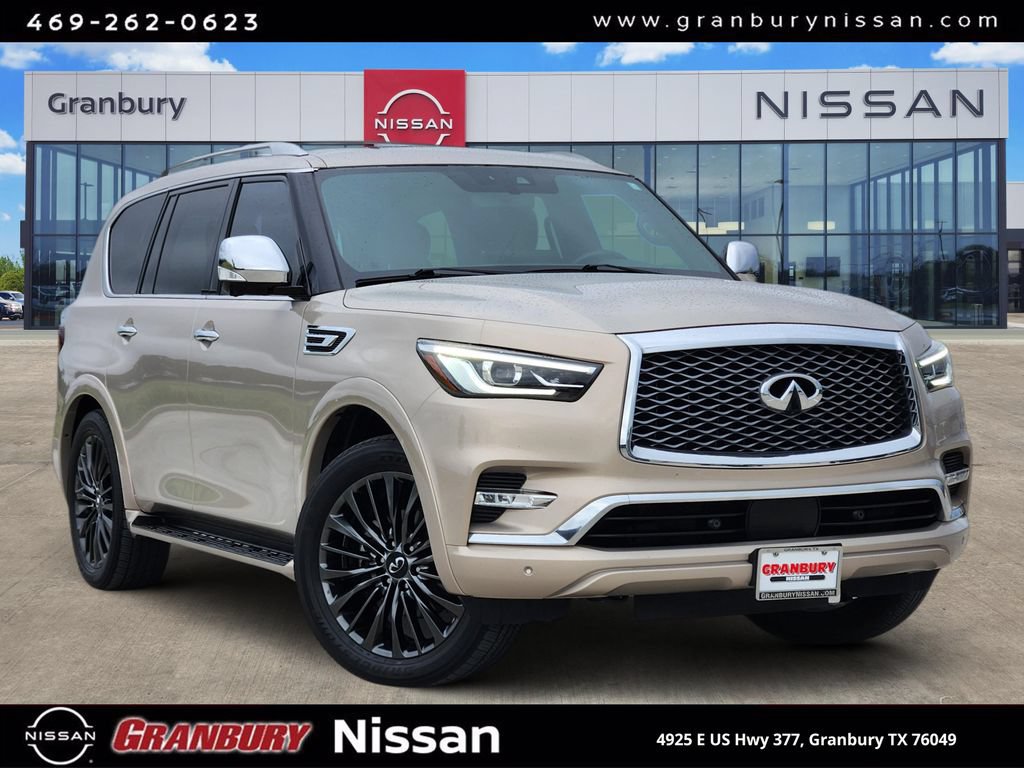Used 2022 INFINITI QX80 Sensory w/ Cargo Package RWD image 1