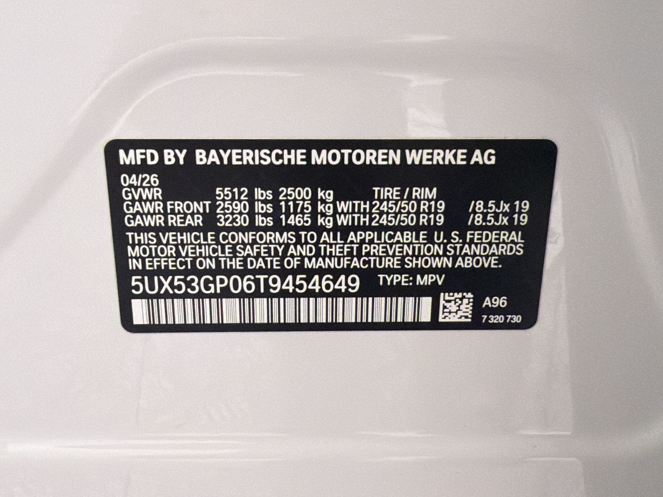 New 2026 BMW X3 xDrive30i w/ Convenience Package AWD/4WD image 21