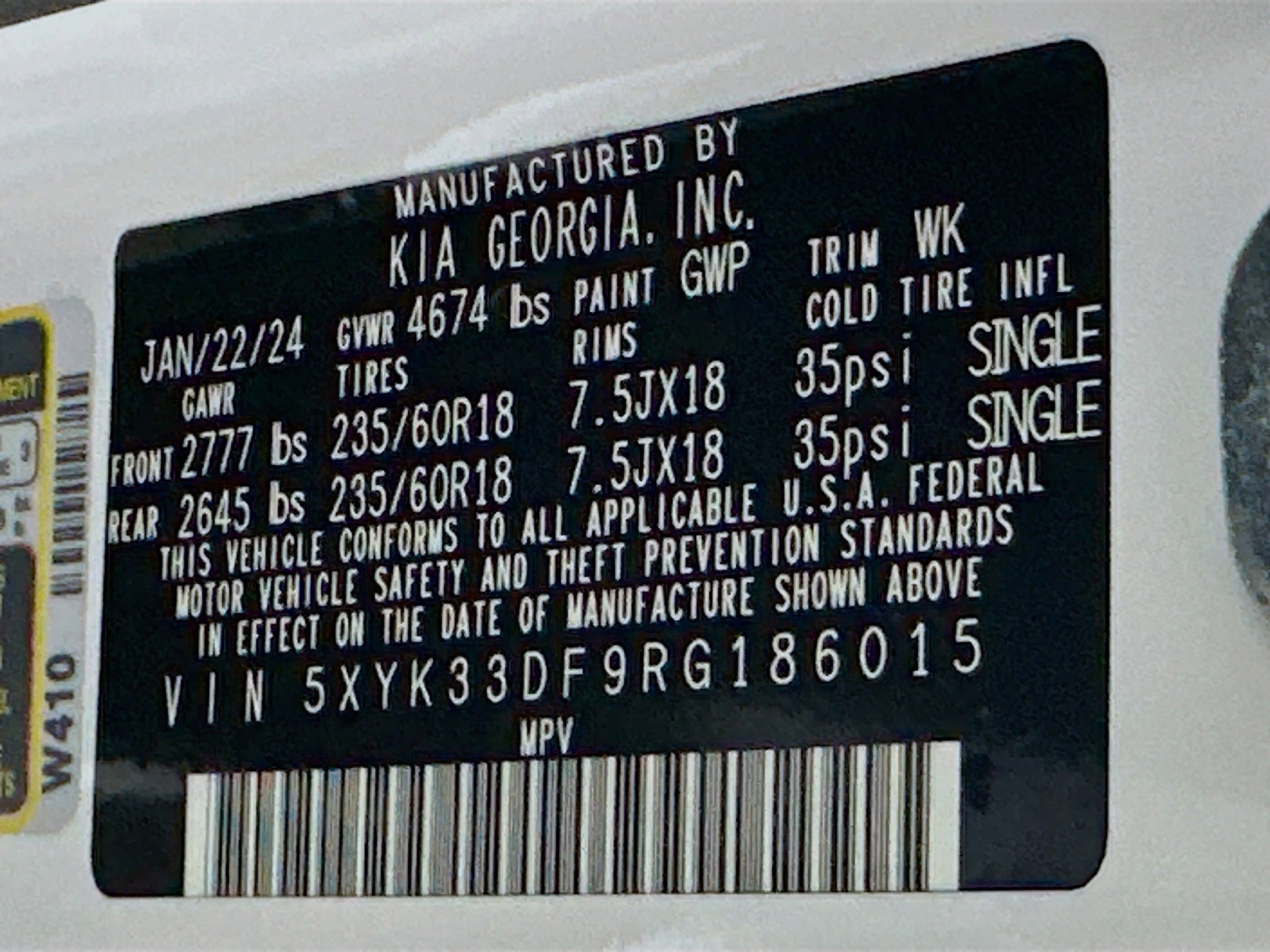 Used 2024 Kia Sportage EX image 12