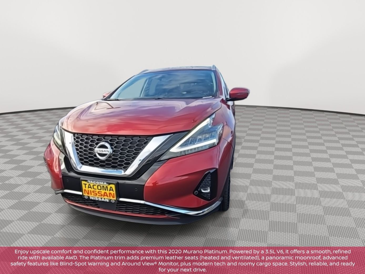 Used 2020 Nissan Murano Platinum w/ Cargo Package image 3