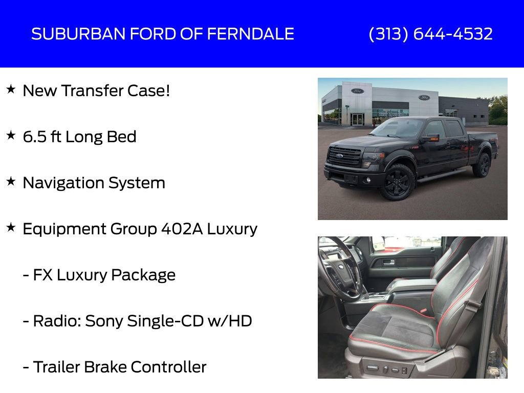 Used 2014 Ford F150 FX4 w/ Equipment Group 402A Luxury image 4