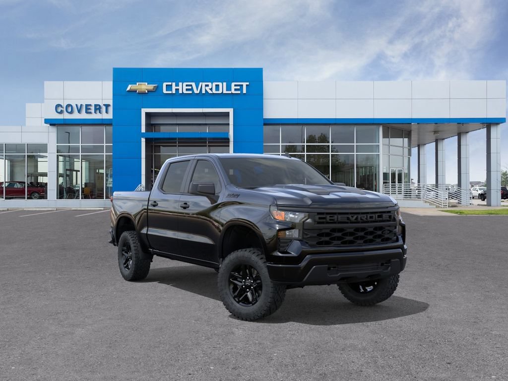 New 2026 Chevrolet Silverado 1500 Custom Trail Boss w/ Midnight Edition