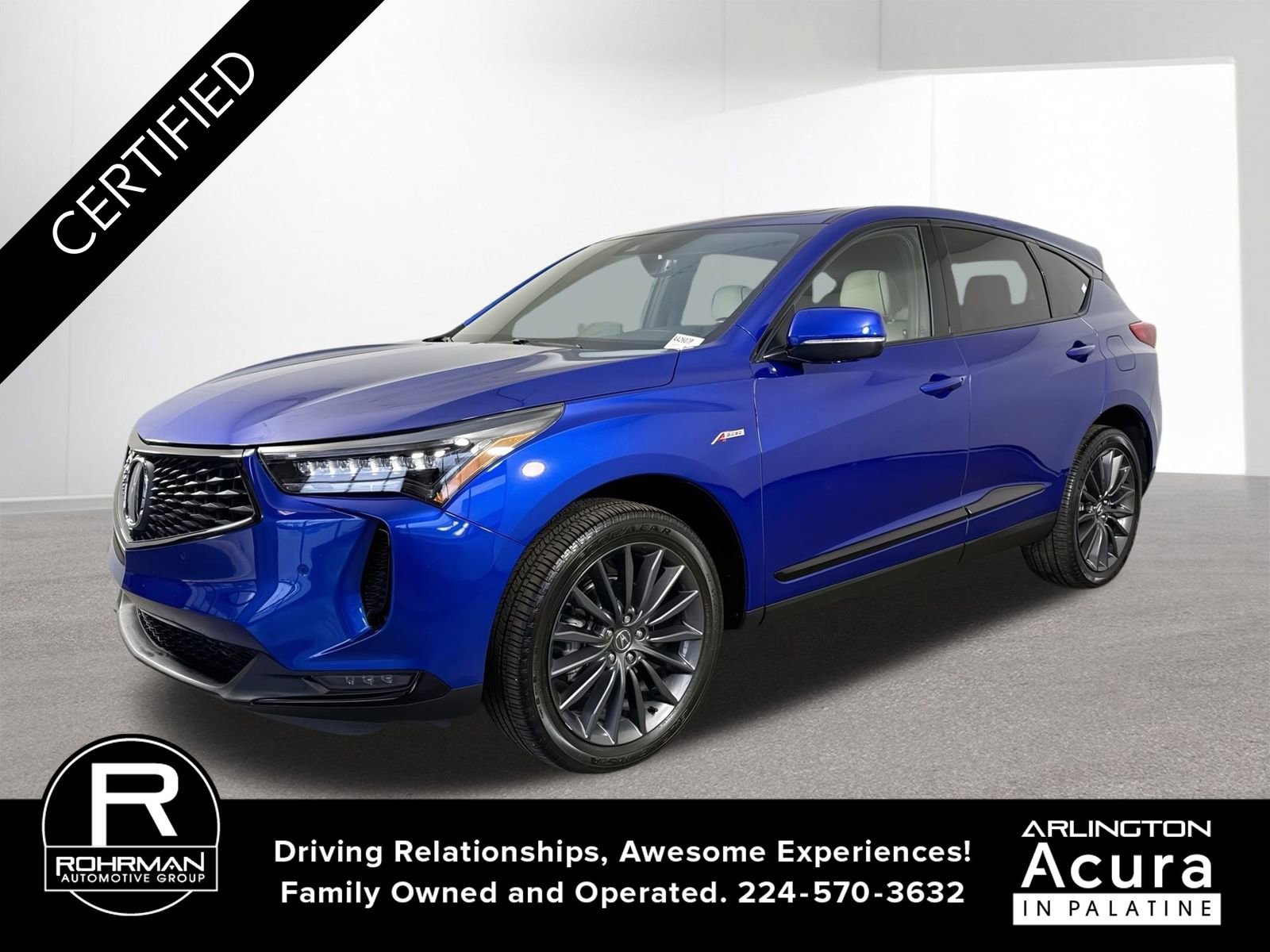 Certified 2024 Acura RDX AWD w/ A-Spec & Advance Pkg image 1