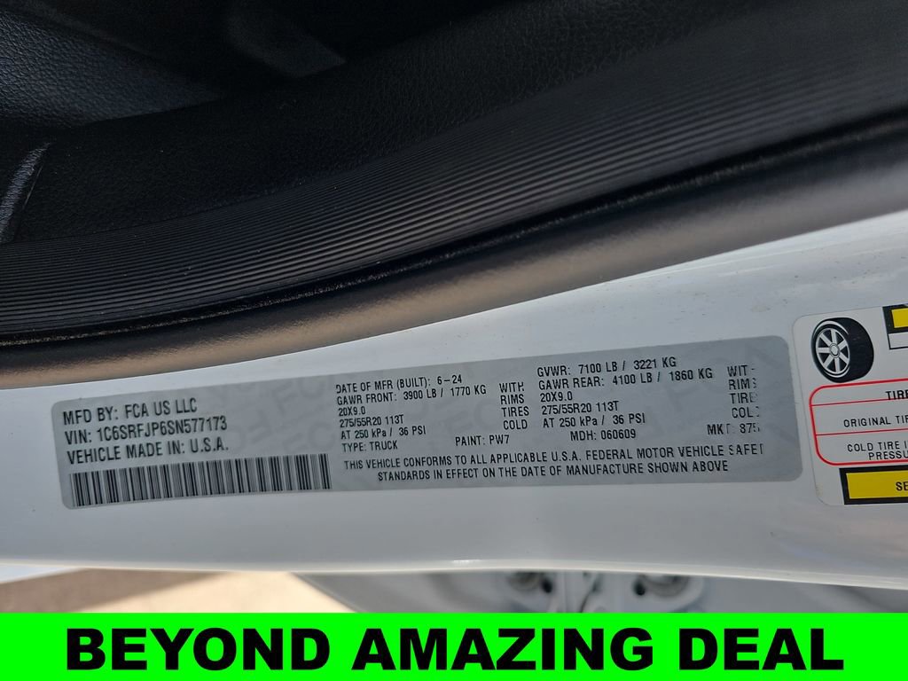 Used 2025 RAM 1500 Laramie AWD/4WD image 16