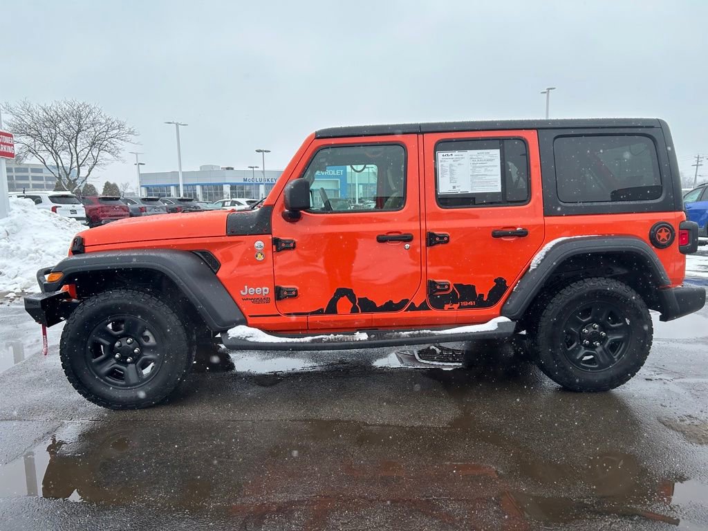 Used 2018 Jeep Wrangler Unlimited Sport image 4