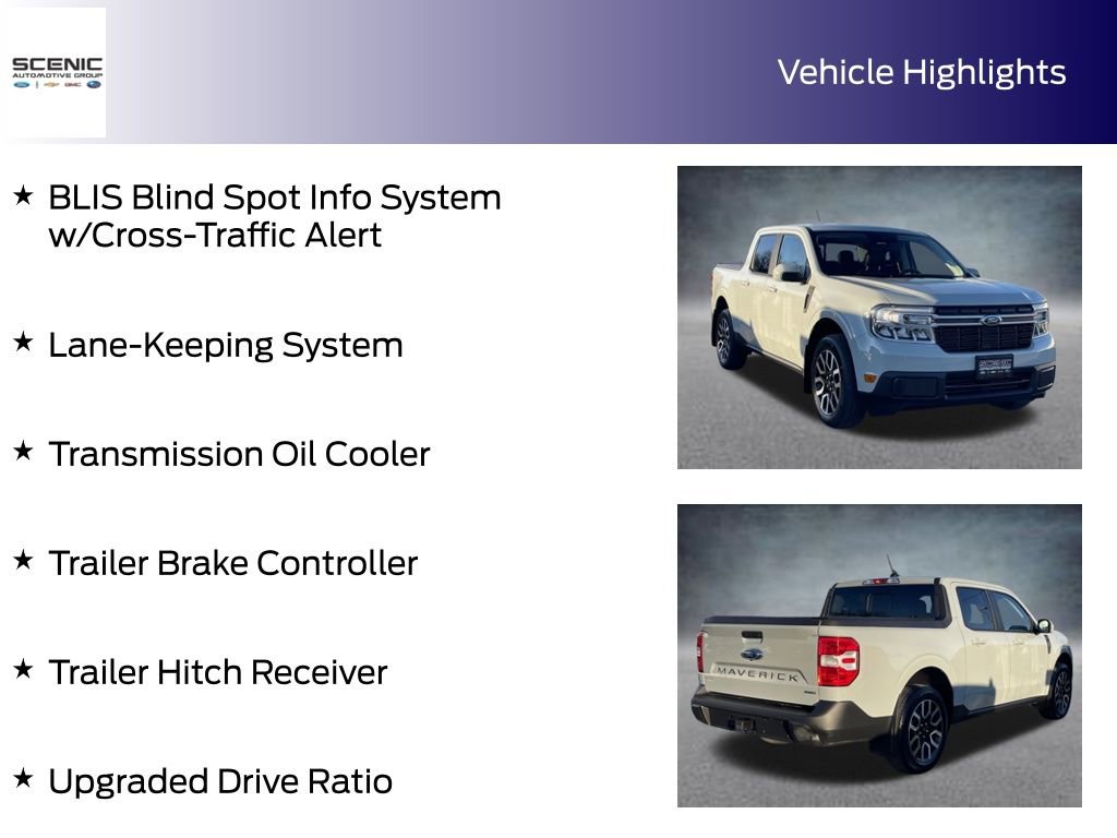 Used 2022 Ford Maverick Lariat w/ Equipment Group 500A Standard image 15