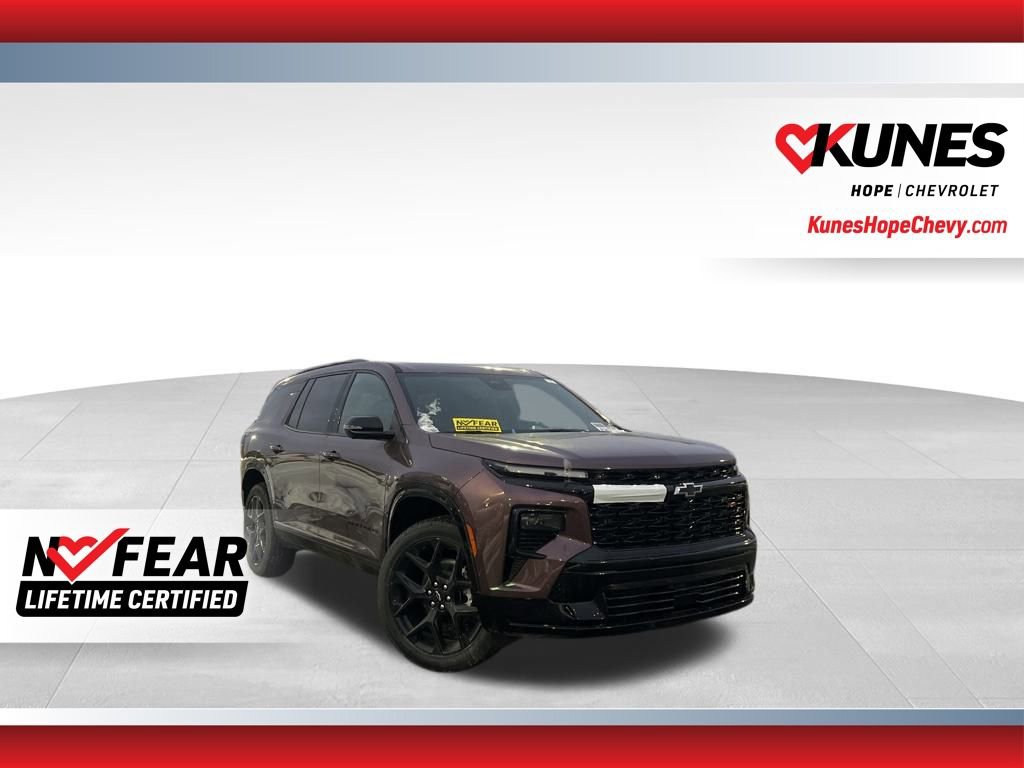 New 2026 Chevrolet Traverse RS