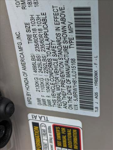 Used 2018 Honda CR-V EX-L image 22