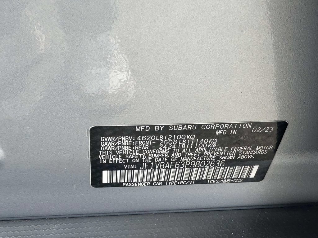 Used 2023 Subaru WRX Premium AWD/4WD image 24