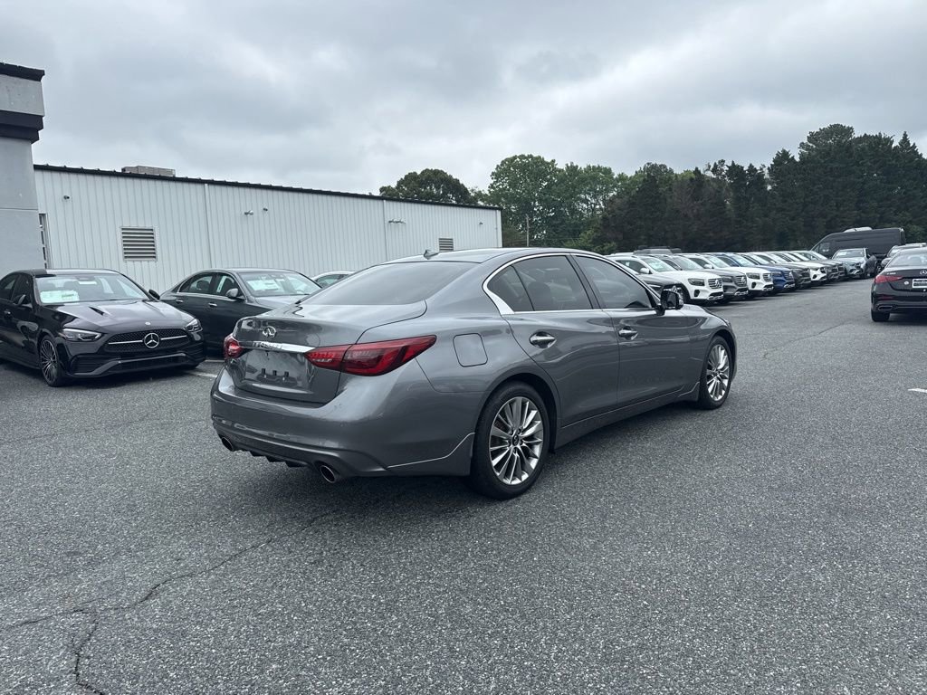 Used 2023 INFINITI Q50 Luxe w/ Cargo Package AWD/4WD image 4