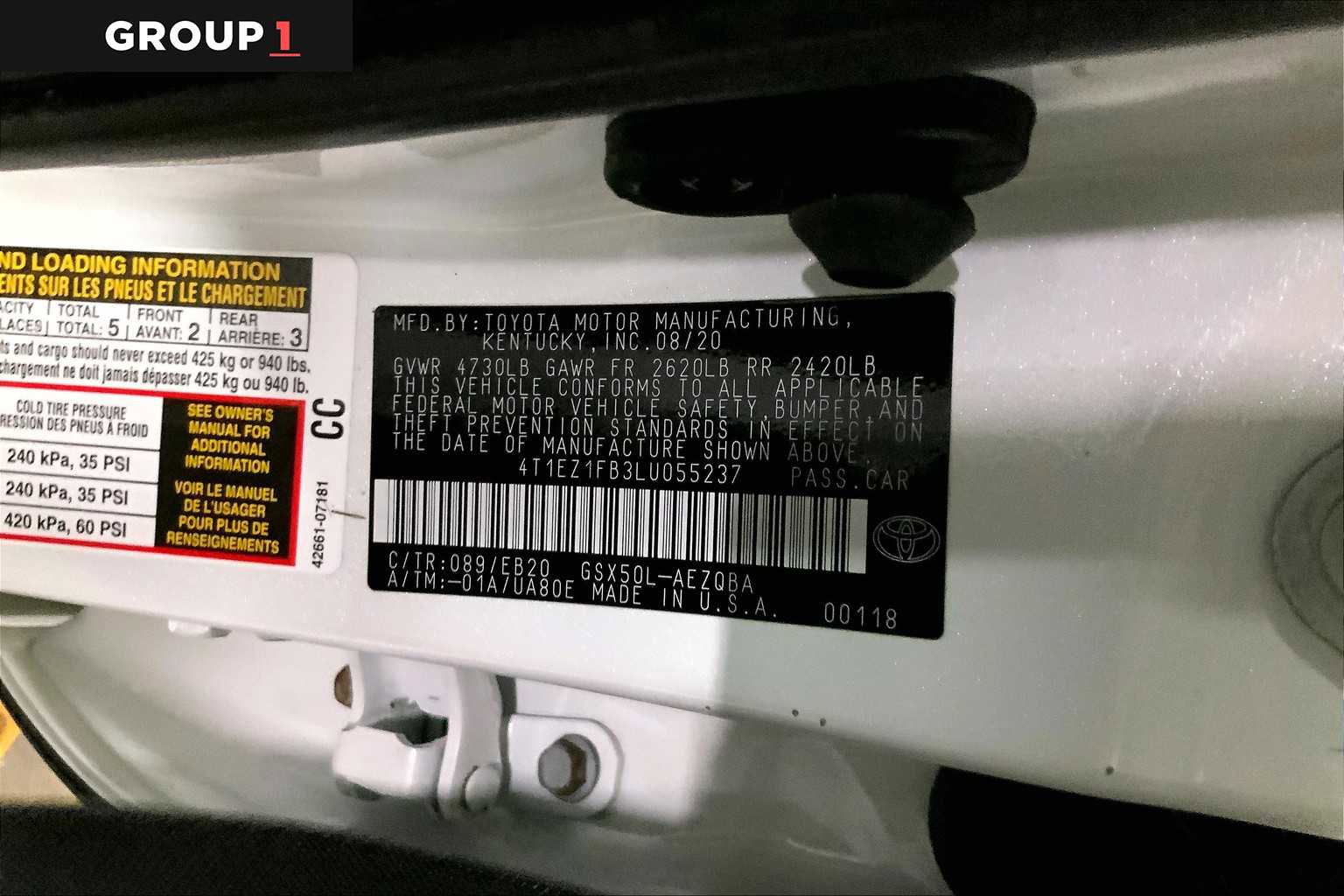 Used 2020 Toyota Avalon XSE w/ Carpet Mat Package image 36