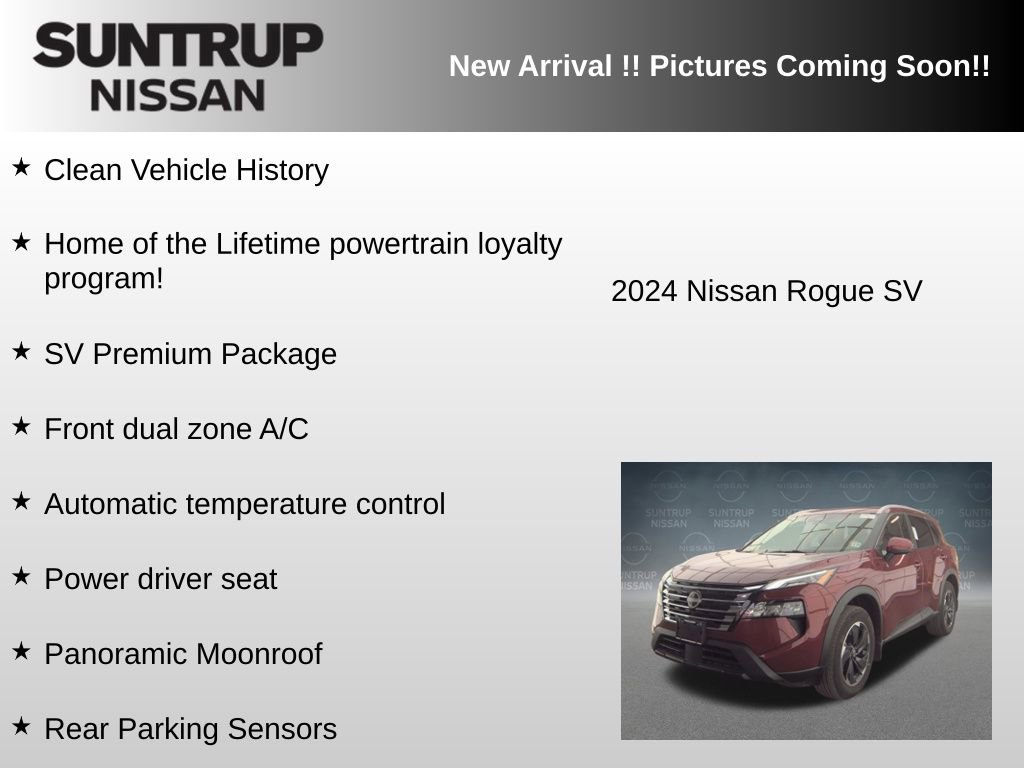 Used 2024 Nissan Rogue SV w/ SV Premium Package AWD/4WD image 6