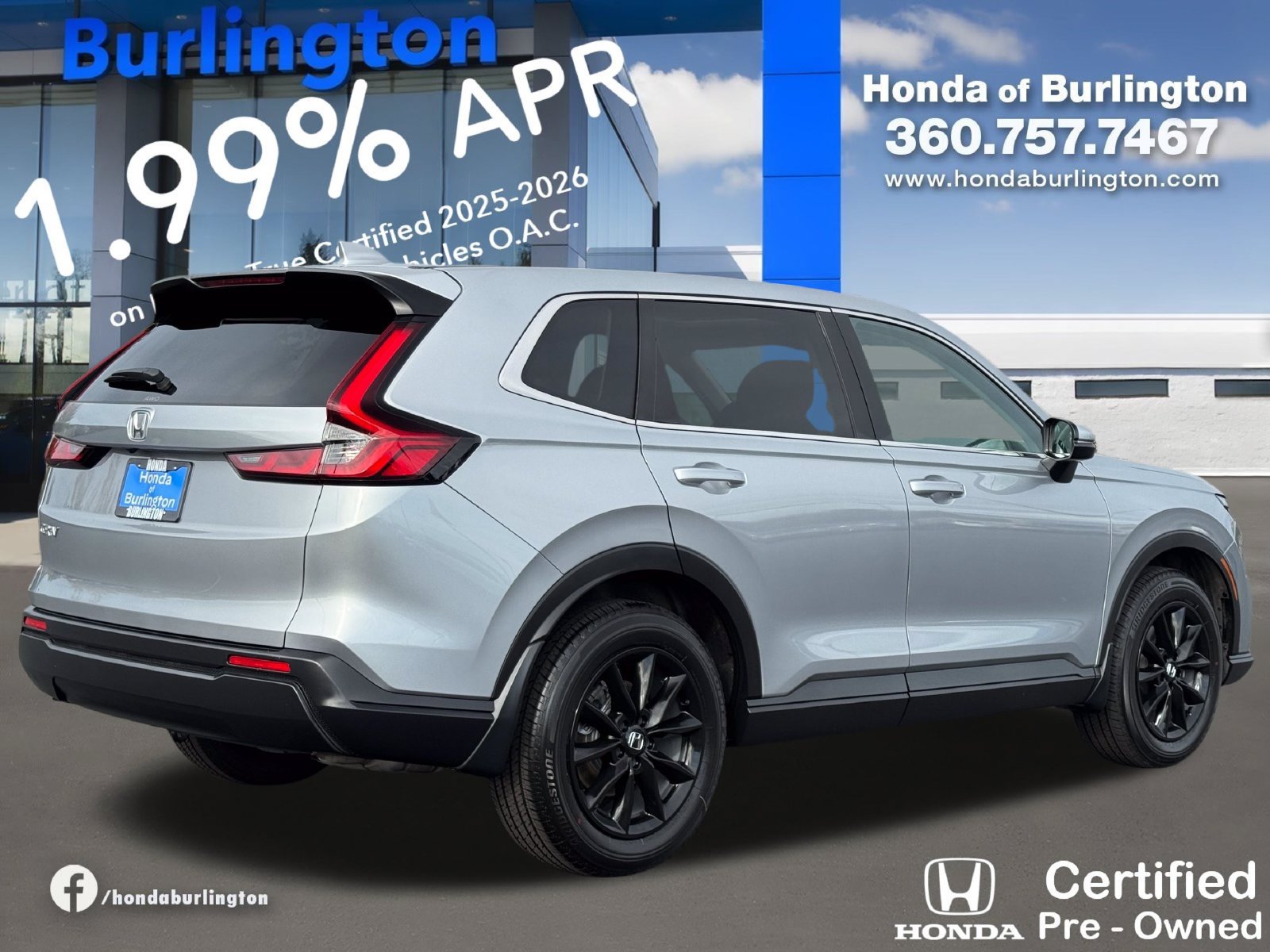 Certified 2025 Honda CR-V EX image 7