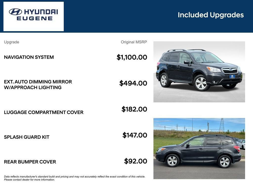 Used 2014 Subaru Forester 2.5i Limited AWD/4WD image 14