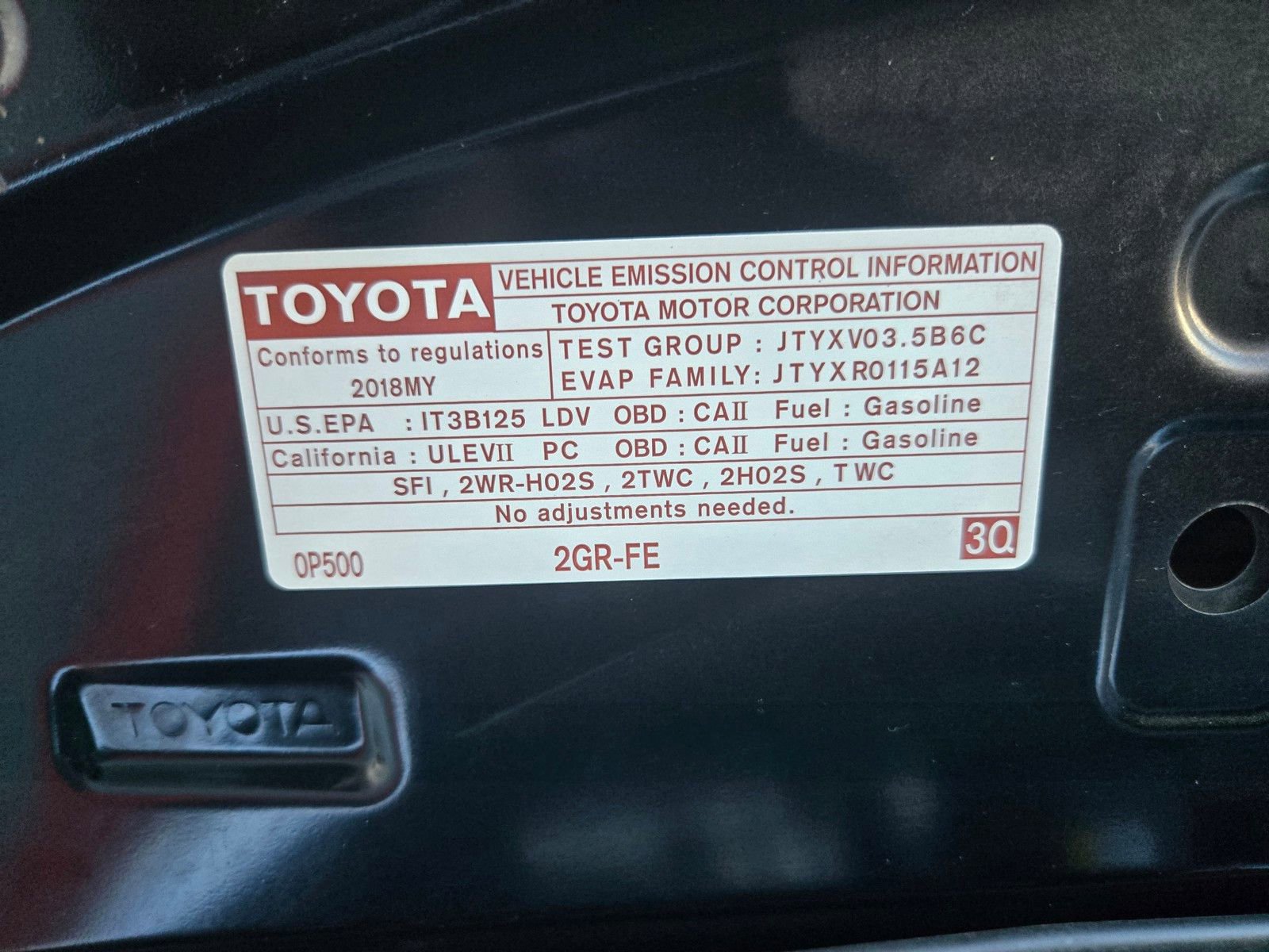 Certified 2018 Toyota Avalon XLE Plus w/ Carpet Mat Package image 28