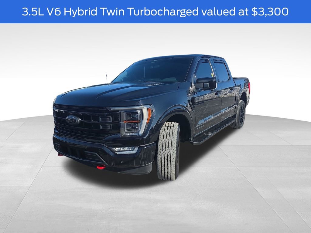 Certified 2022 Ford F150 Lariat w/ Equipment Group 502A High image 3