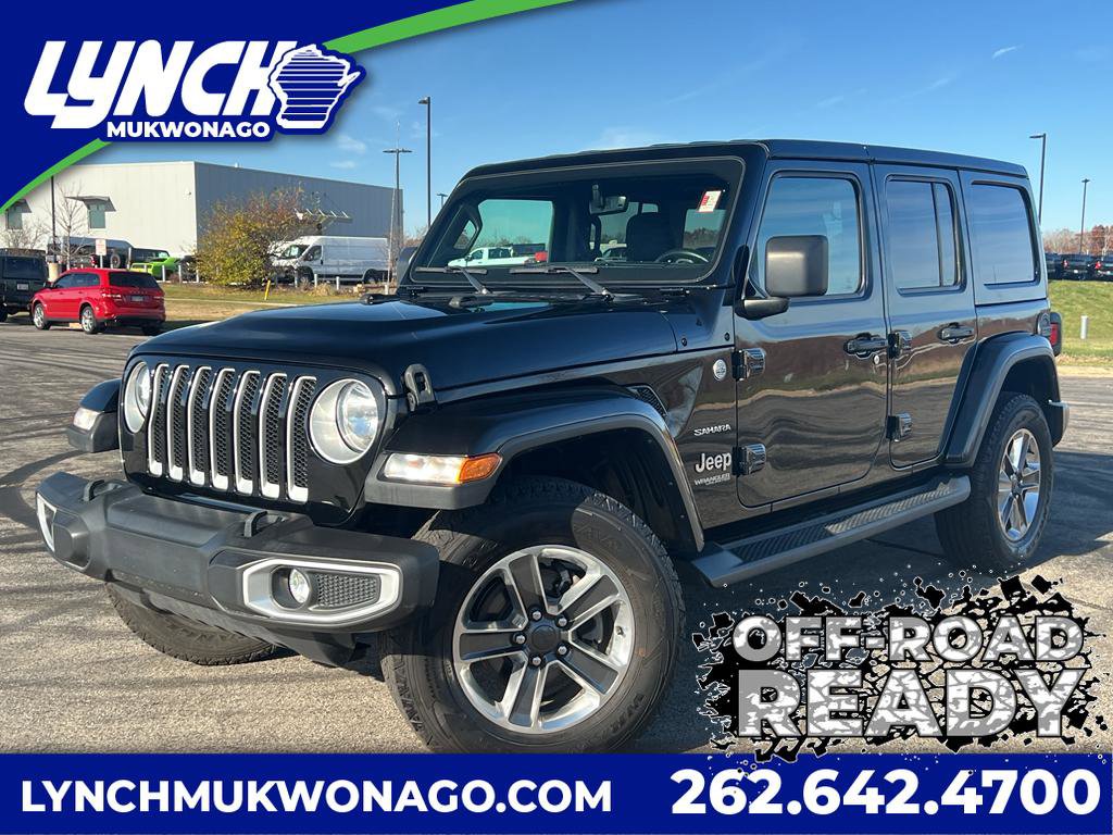 Used 2021 Jeep Wrangler Unlimited Sahara w/ Uconnect 4C Nav & Sound Group