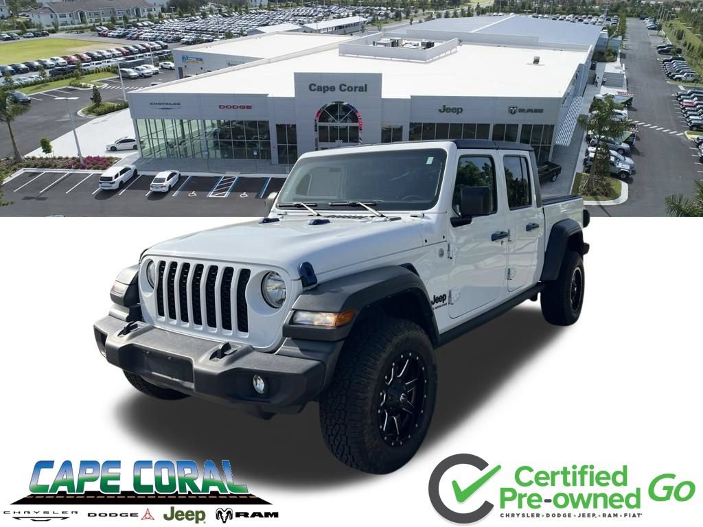Used 2020 Jeep Gladiator Sport w/ Quick Order Package 24S AWD/4WD 360° Tour