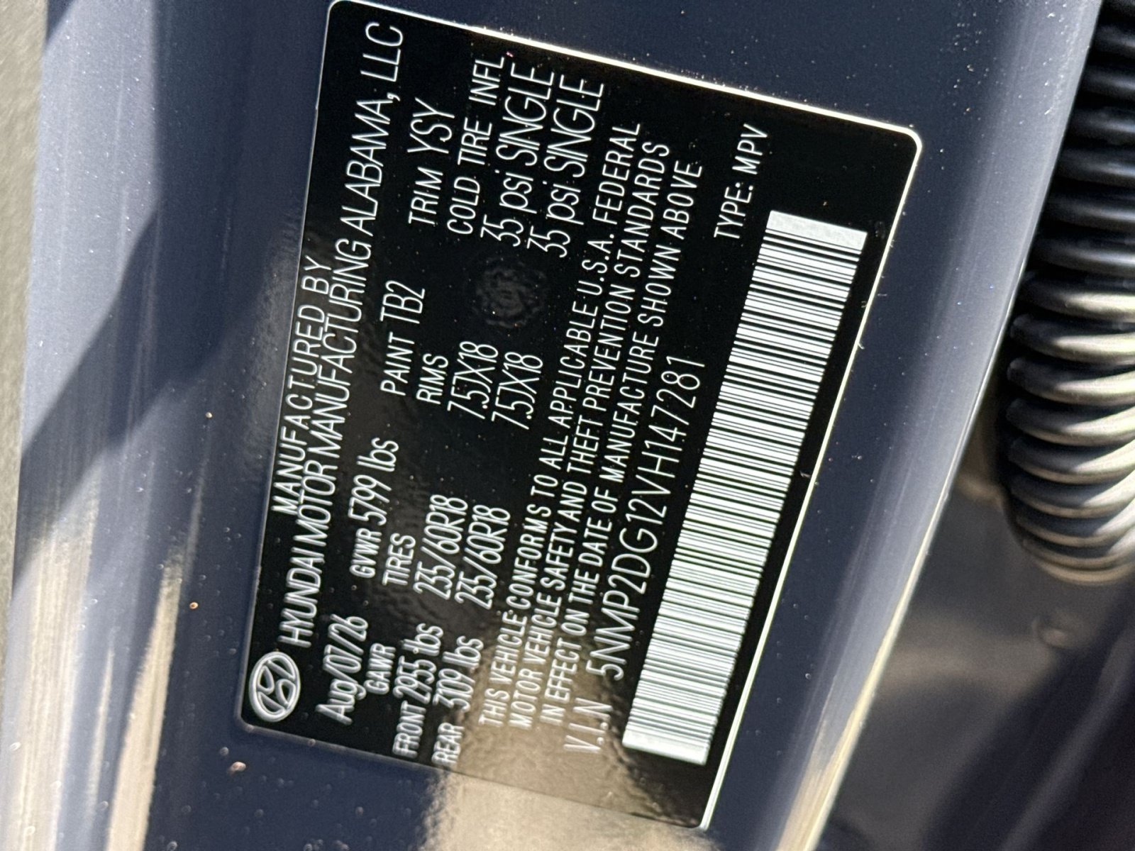New 2027 Hyundai Santa Fe SEL AWD/4WD image 30