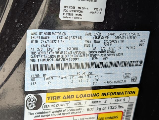 New 2027 Ford Expedition Max Platinum w/ Driver's Package RWD image 27
