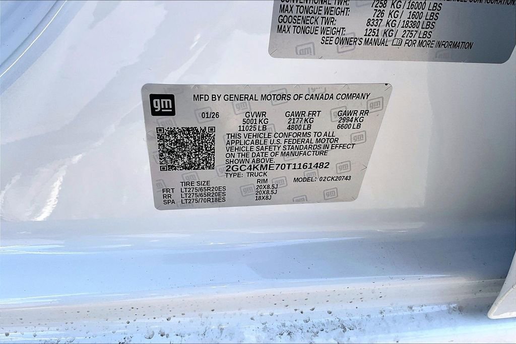 New 2026 Chevrolet Silverado 2500 Custom w/ Custom Value Package image 13